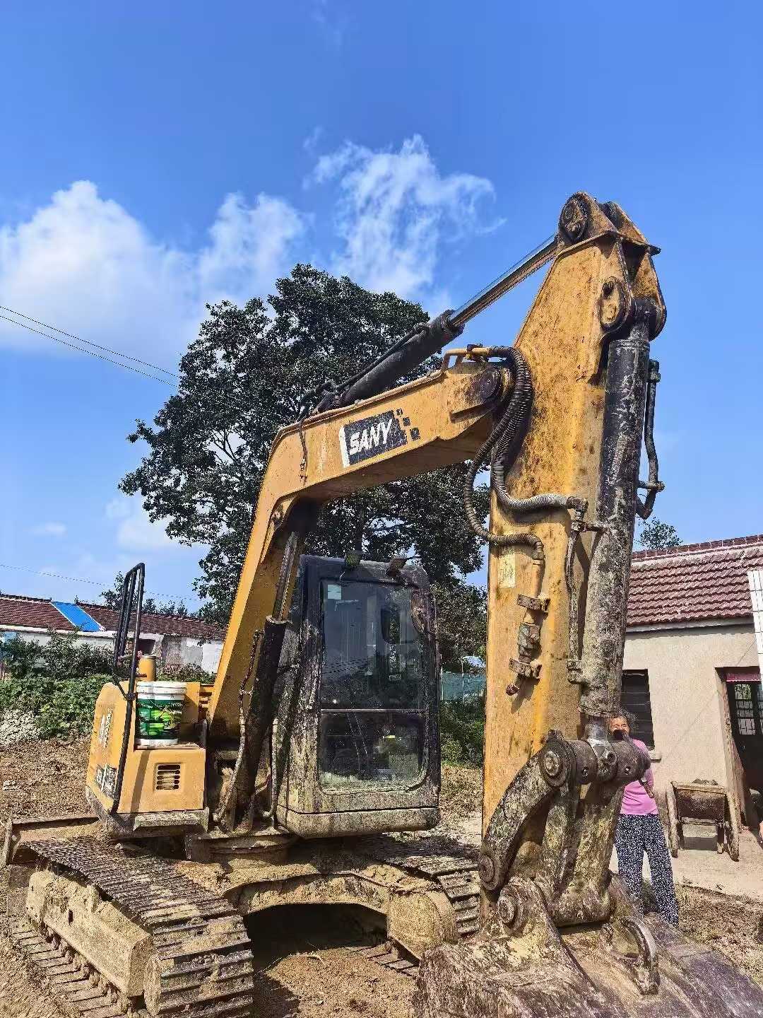 Buy Sany SY75 Used Excavator / 6