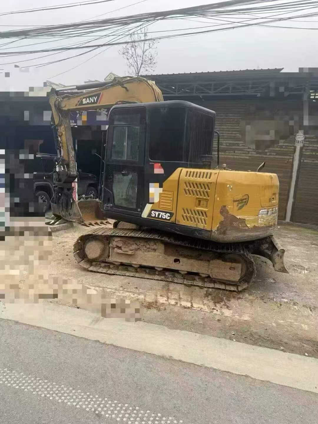 Buy Sany SY75 Used Excavator / 3