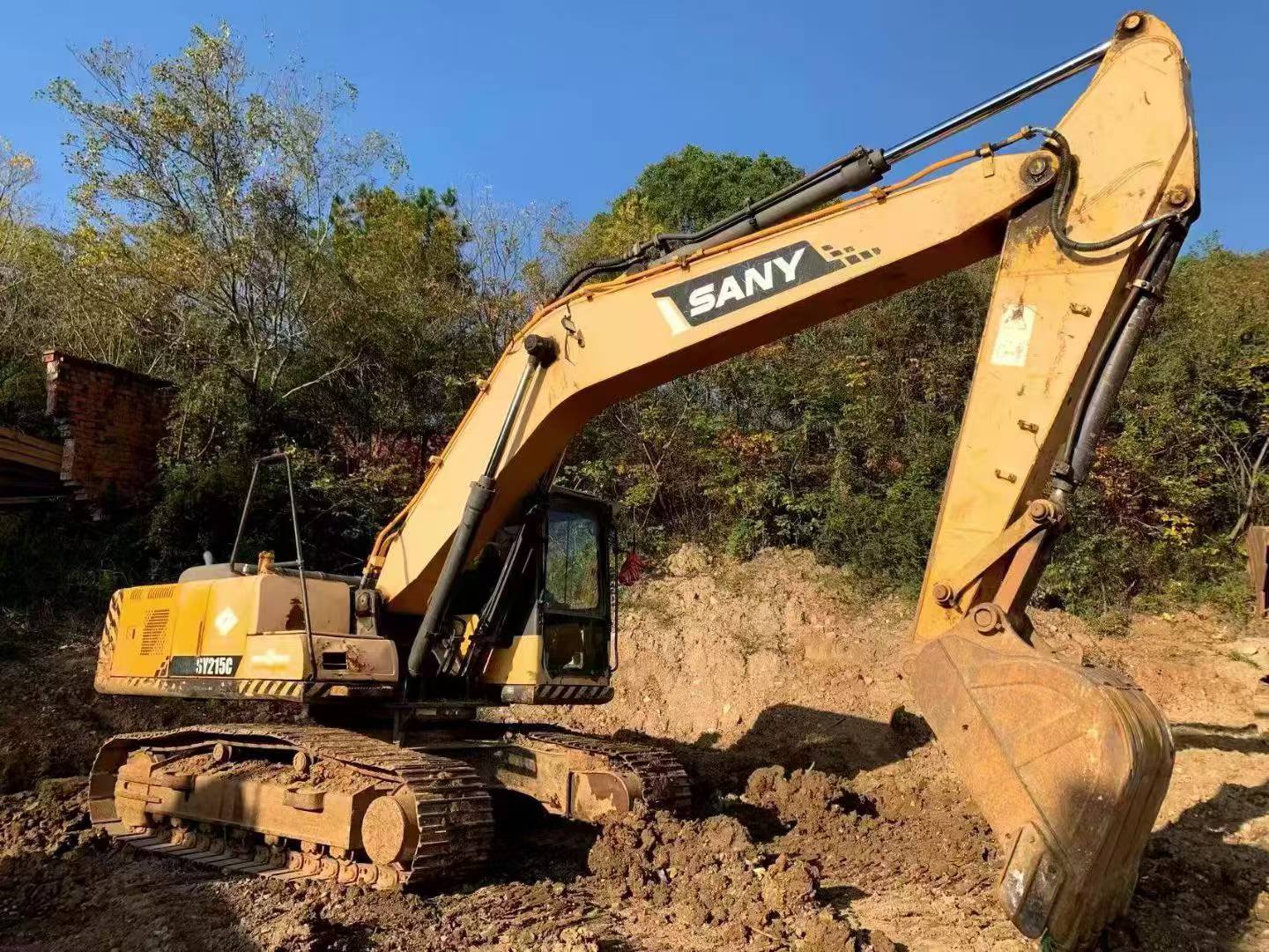 Buy Sany SY215C-8 Used Excavator / 6
