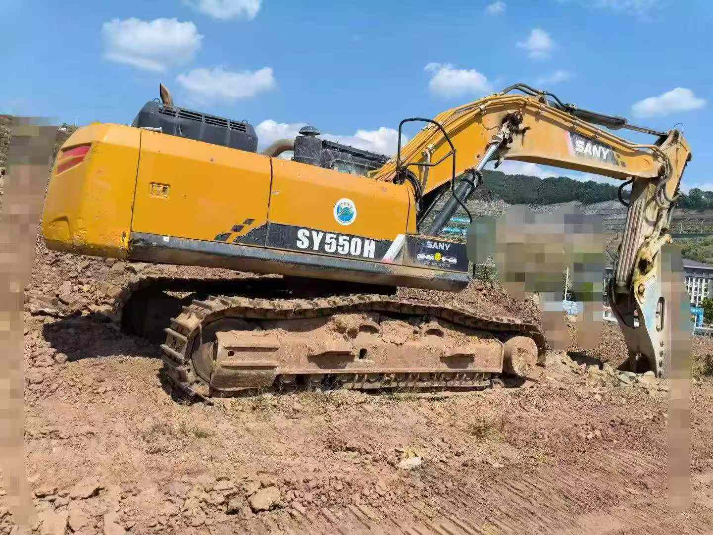 Buy Sany SY550H Used Excavator / 3