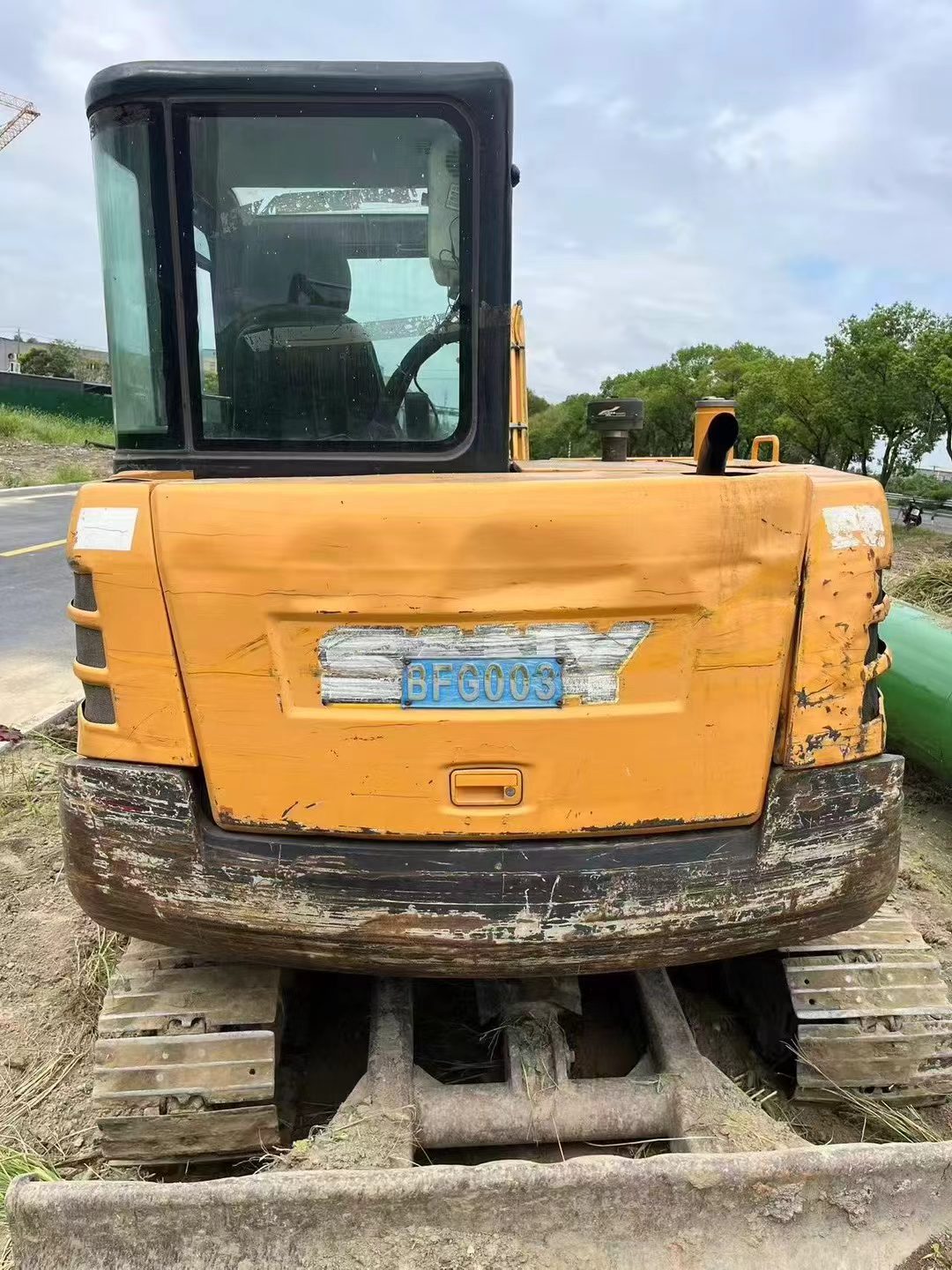 Buy Sany SY55 Used Excavator / 3