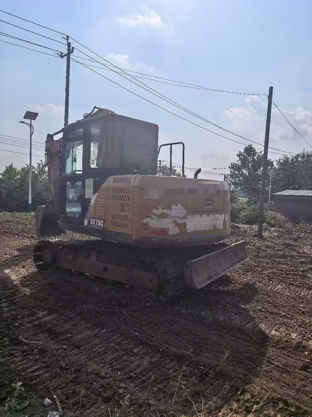 Buy Sany SY75 Used Excavator / 3