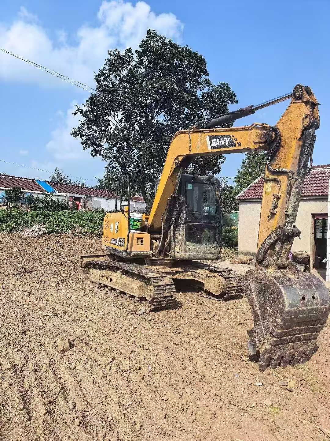 Buy Sany SY75 Used Excavator / 5