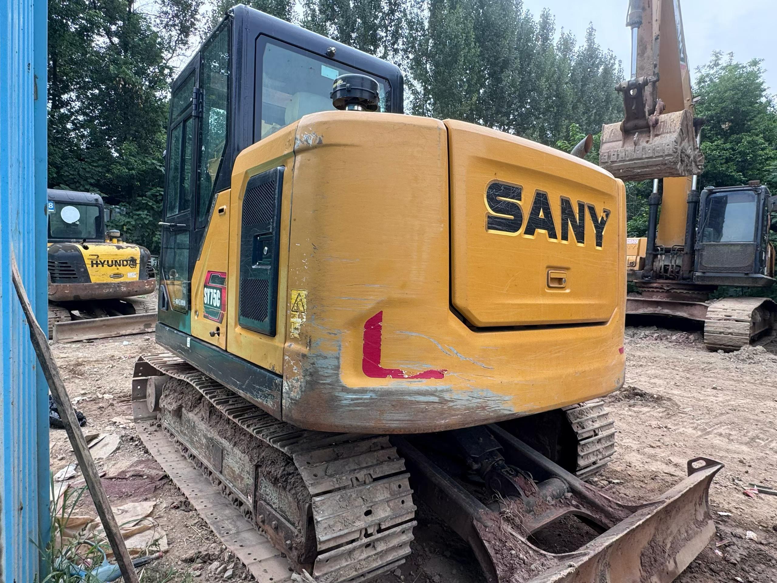 Buy Sany SY75 Used Excavator / 4