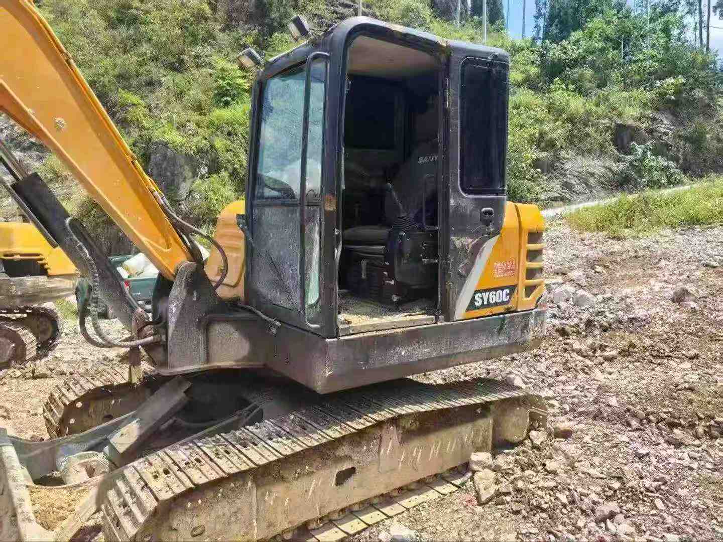 Buy Sany SY60 Used Excavator / 4
