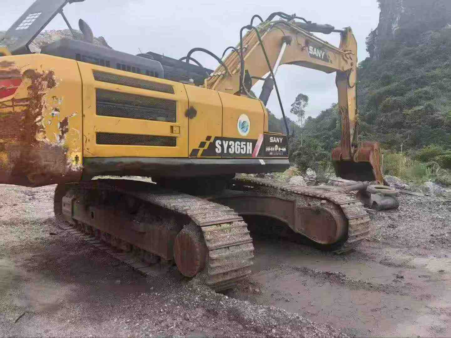 Buy Sany SY365C Used Excavator / 4