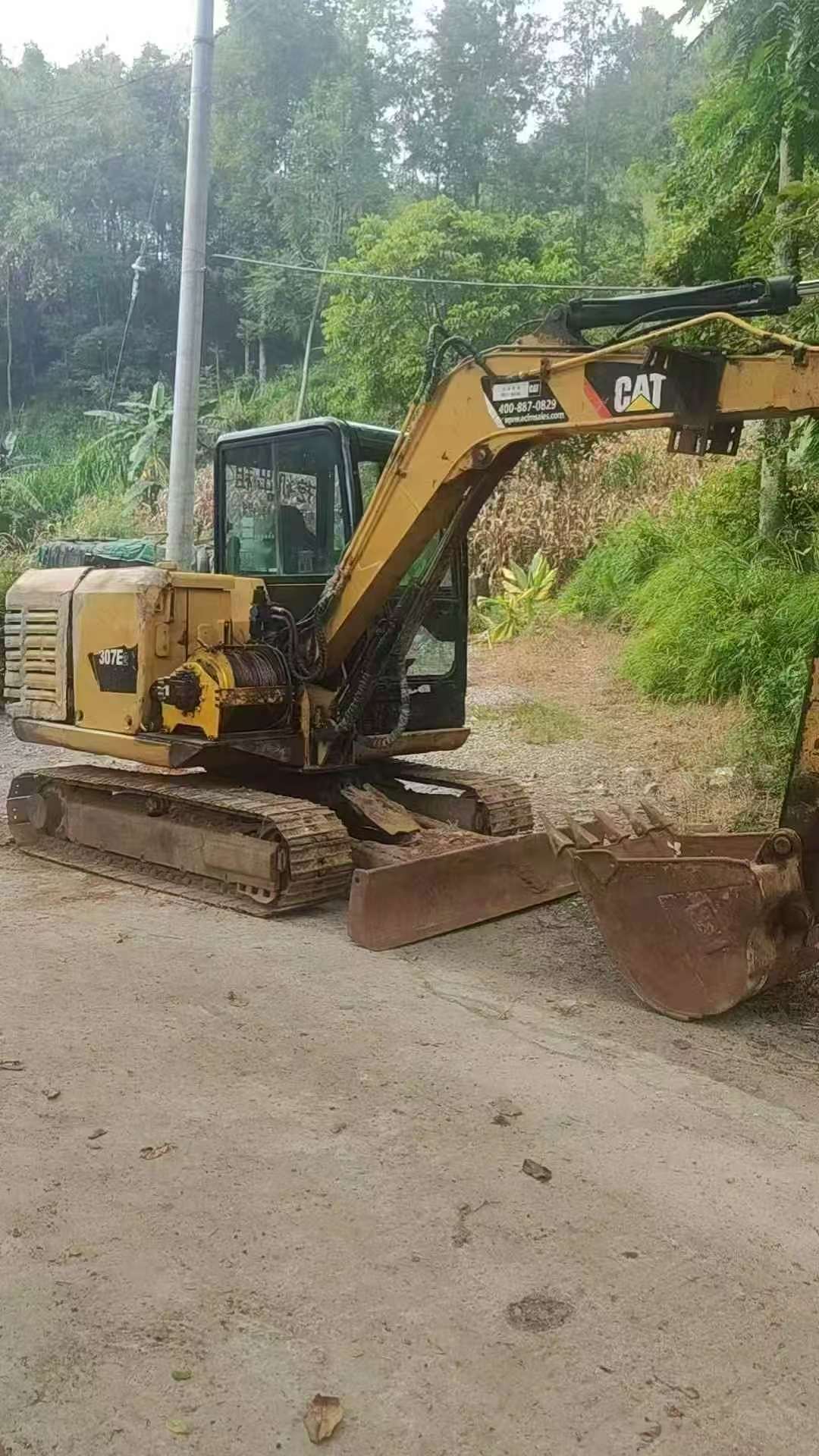 Buy Caterpillar 306D Used Excavator / 6