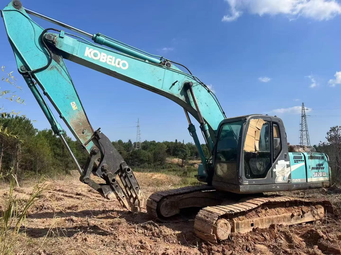Buy Kobelco SK210 Used Excavator / 8
