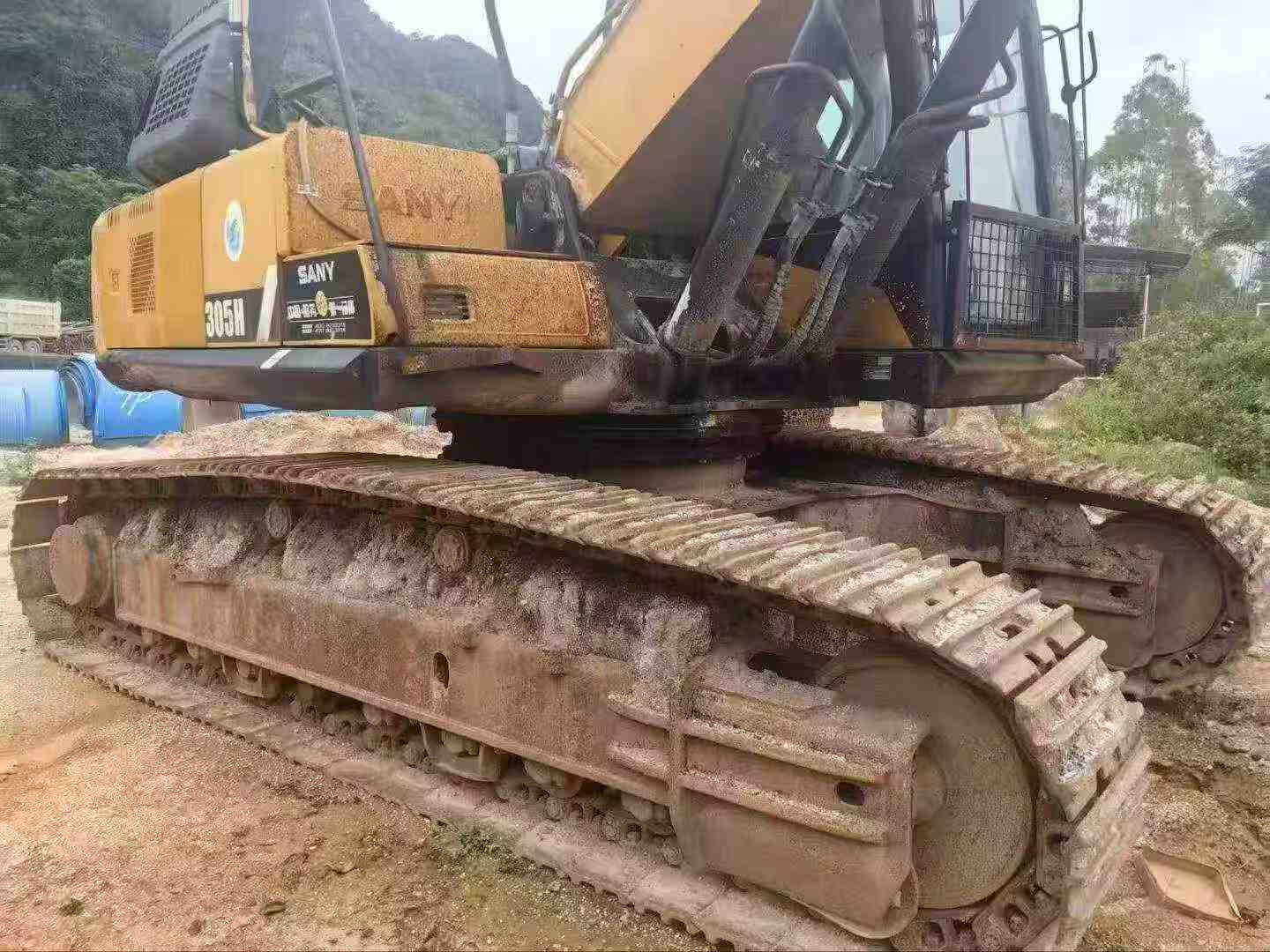 Buy Sany SY365C Used Excavator / 8