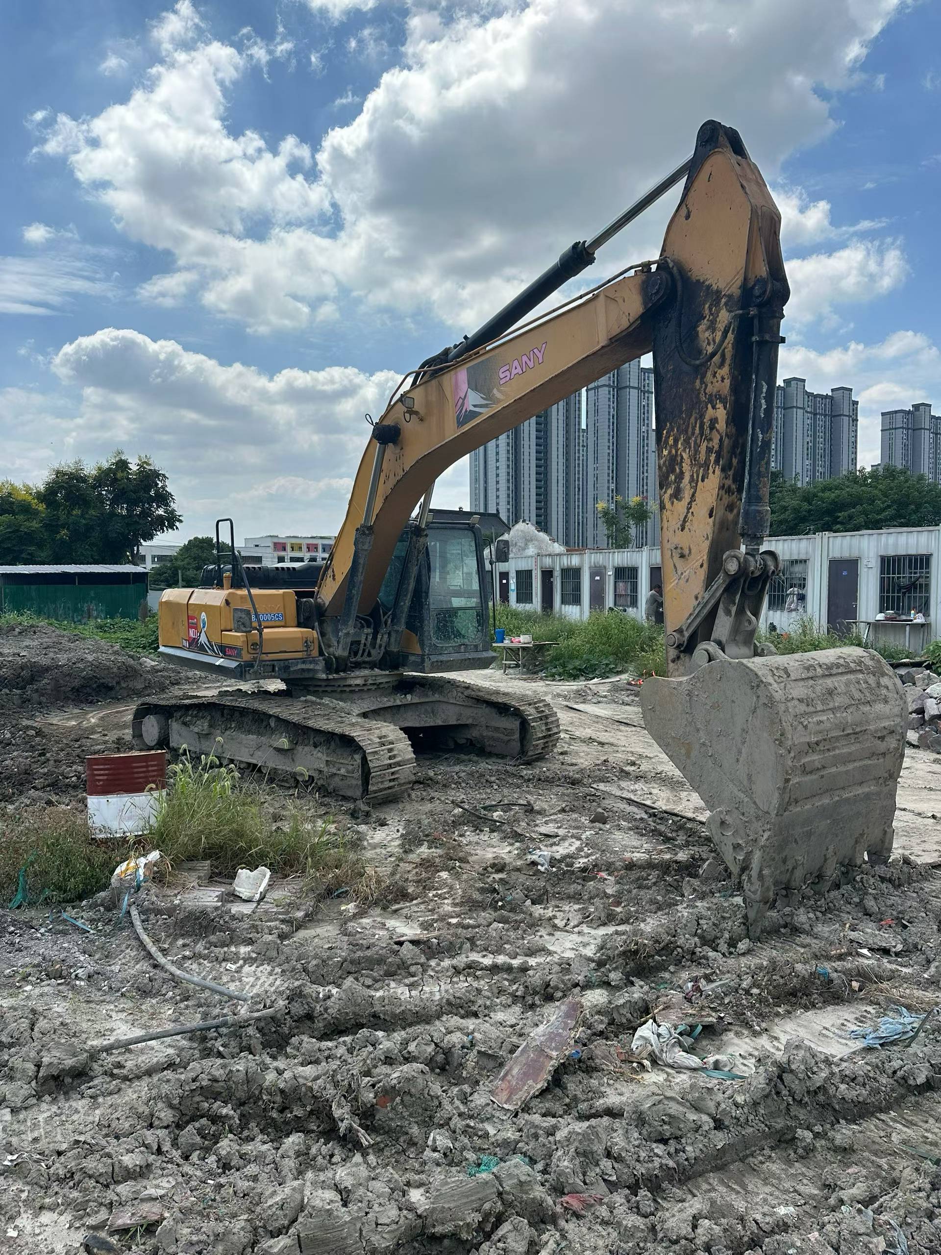 Buy Sany SY245H Used Excavator / 4