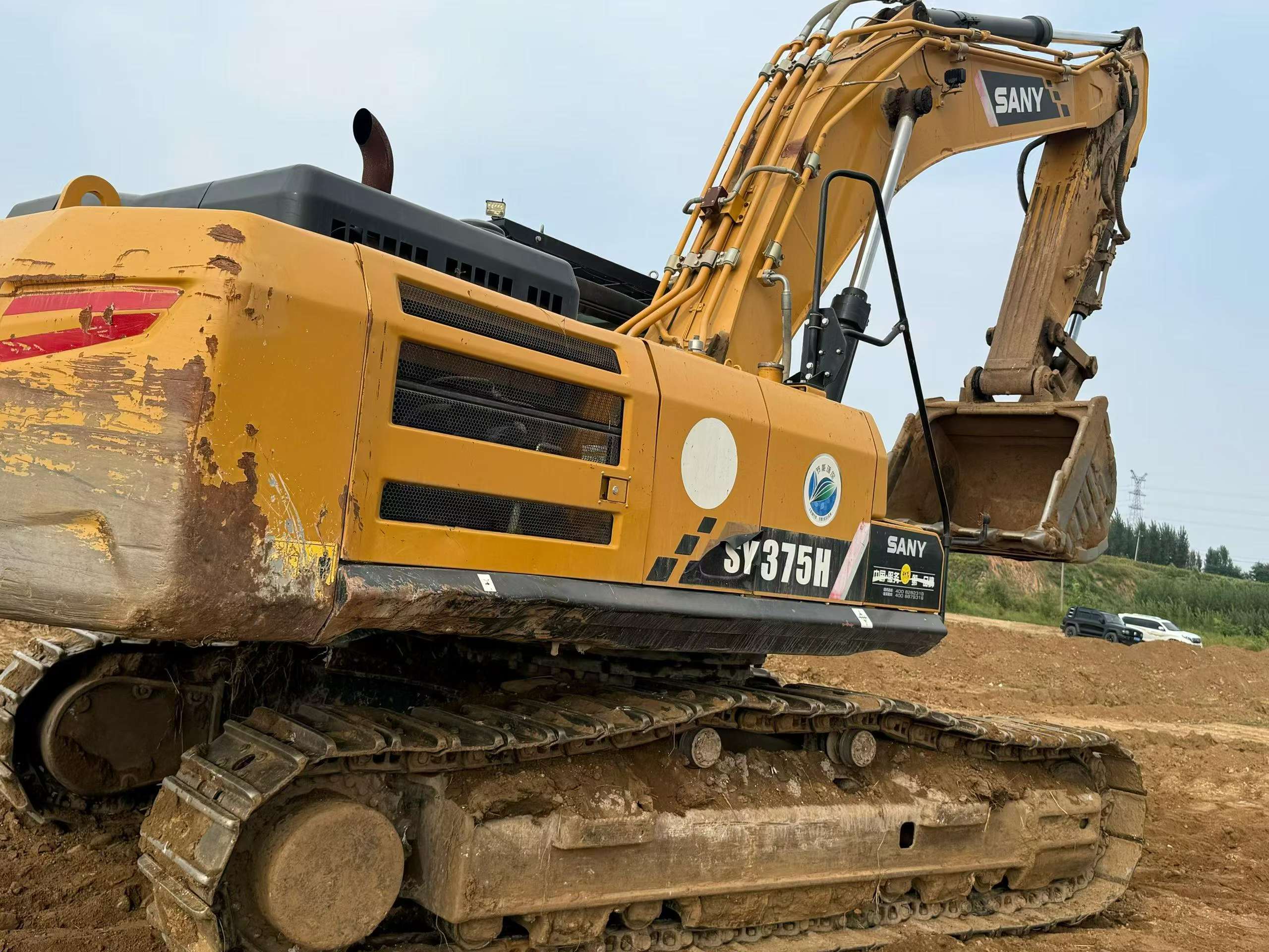 Buy Sany SY375H Used Excavator / 2
