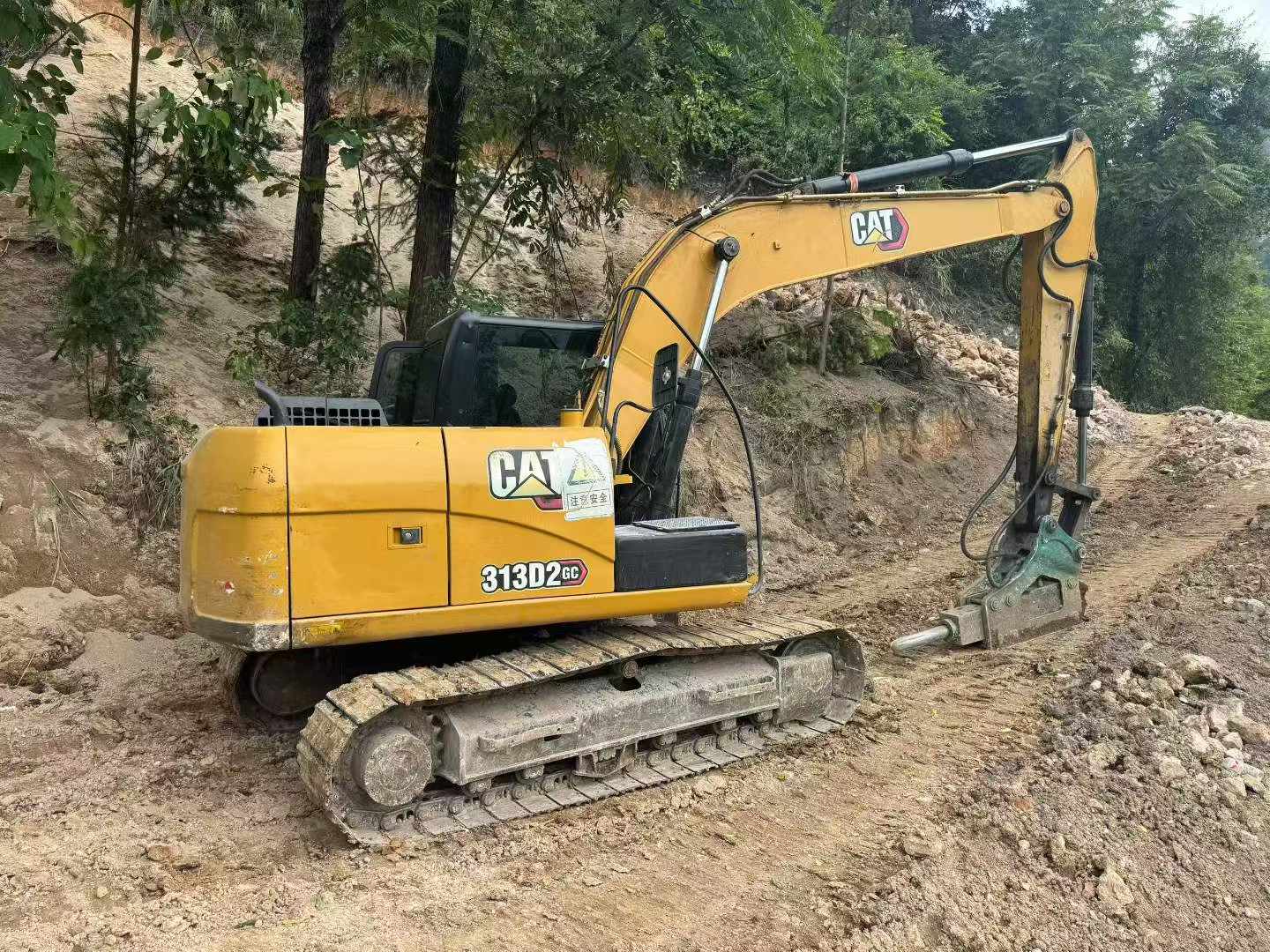 Buy Caterpillar 313D Used Excavator / 5