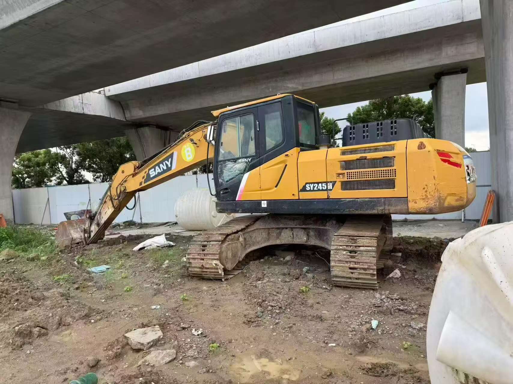 Buy Sany SY215C Used Excavator / 6