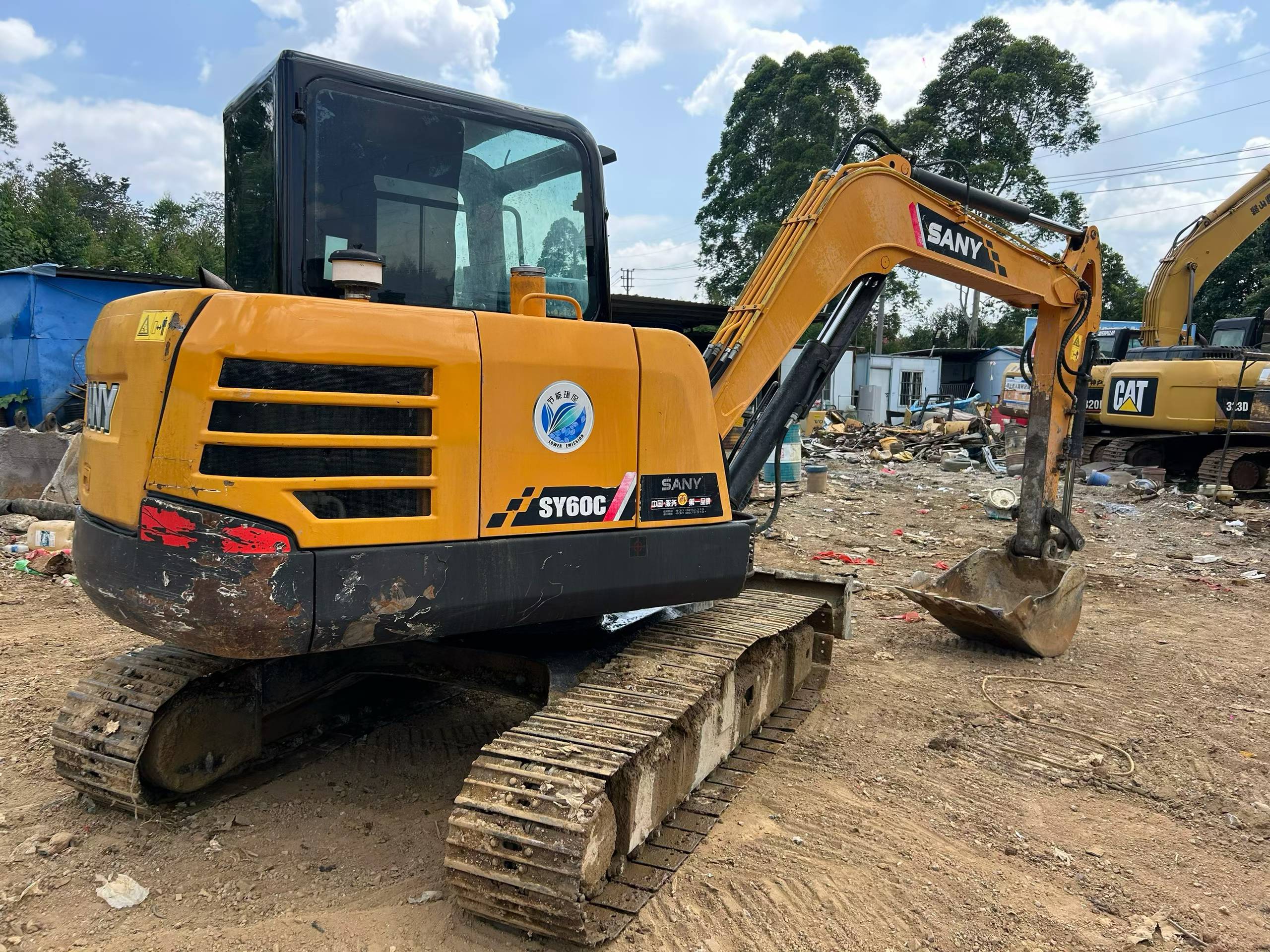 Buy Sany SY60 Used Excavator / 8