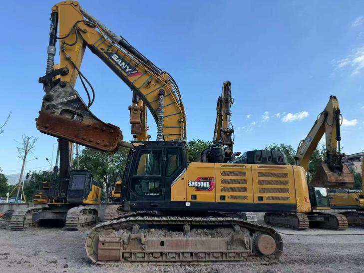 Buy Sany SY650HB Used Excavator / 1