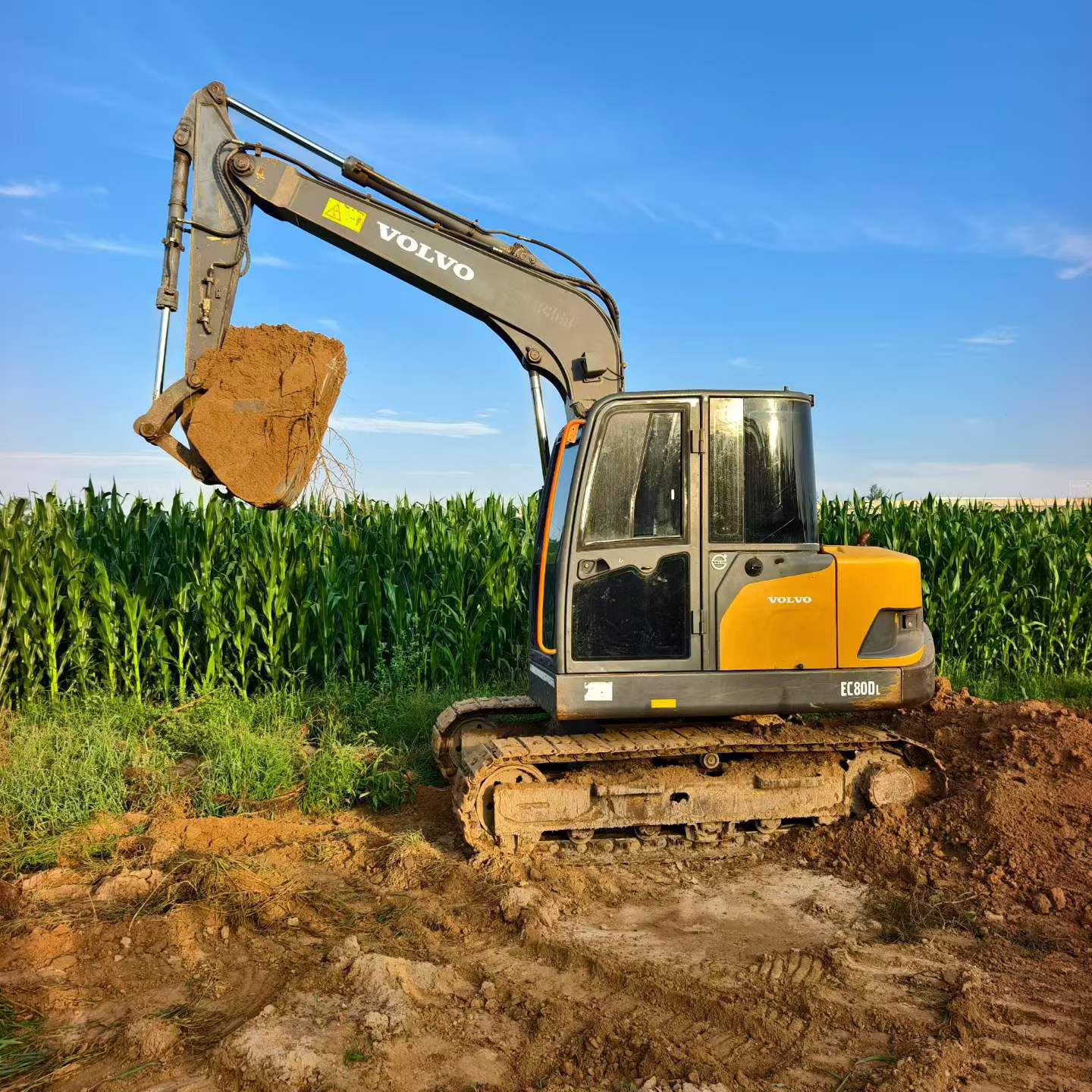 Buy Volvo EC80D Used Excavator / 2