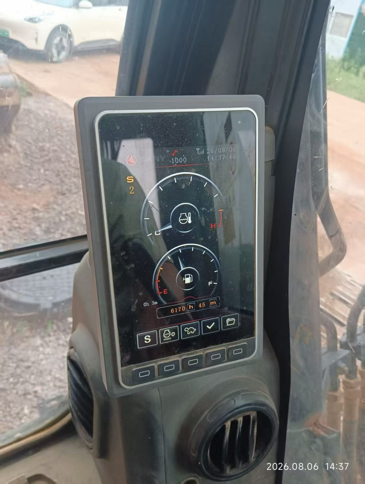 Buy Sany SY135 Used Excavator / 4