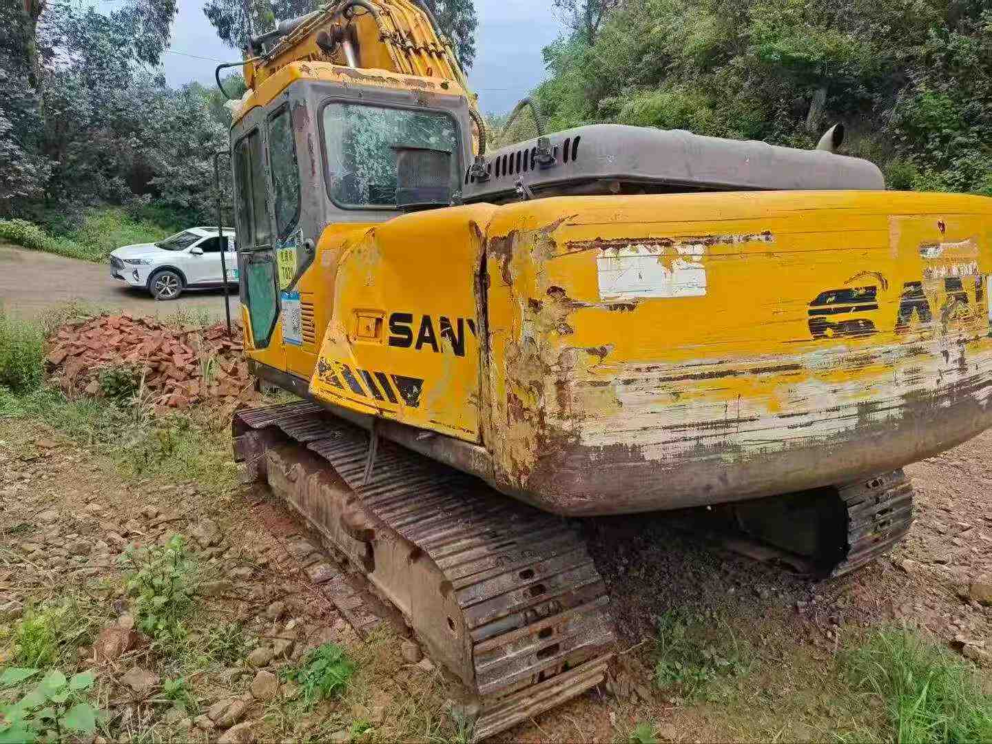 Buy Sany SY215C Used Excavator / 3