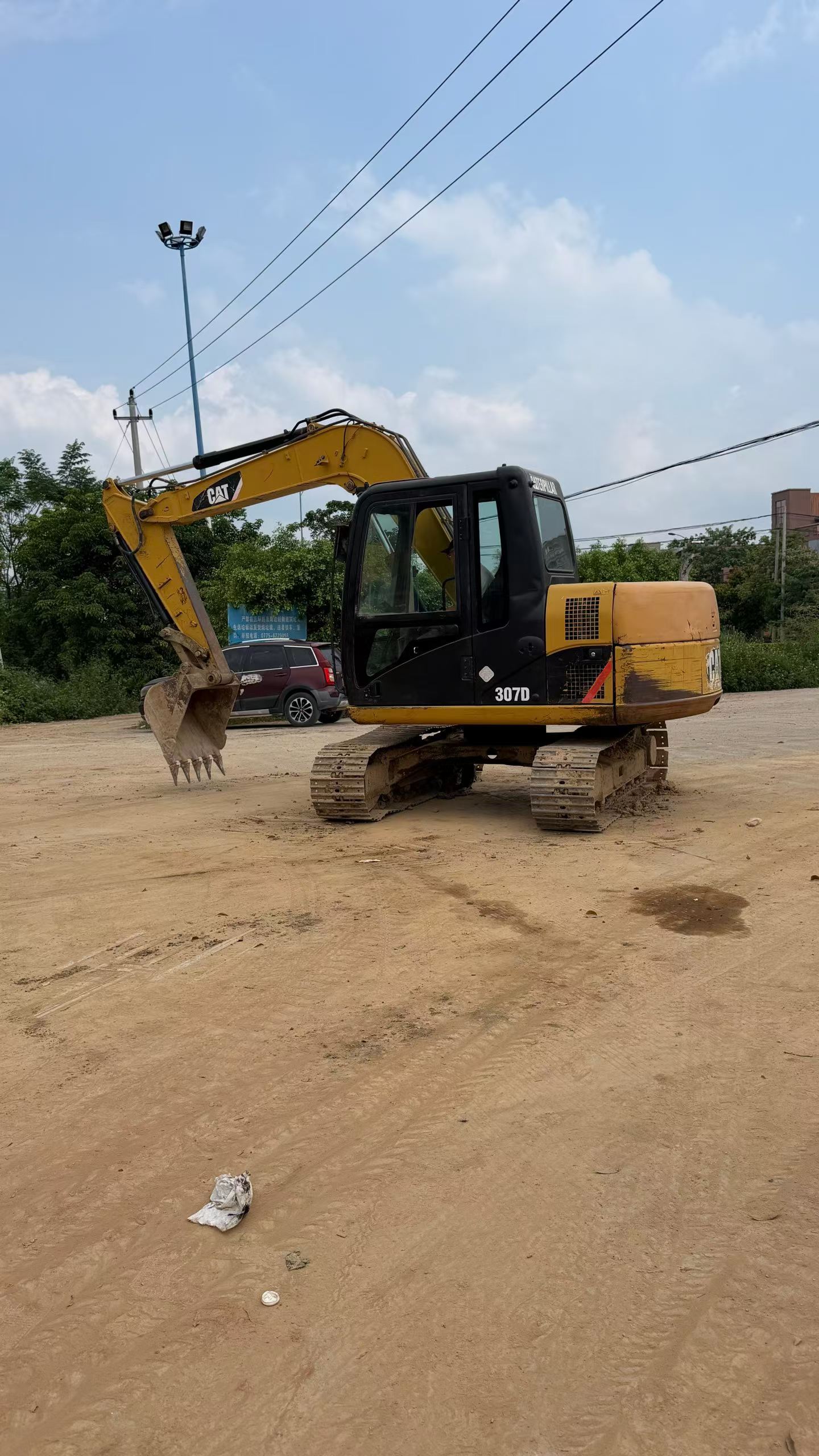 Buy Caterpillar 307B Used Excavator / 2