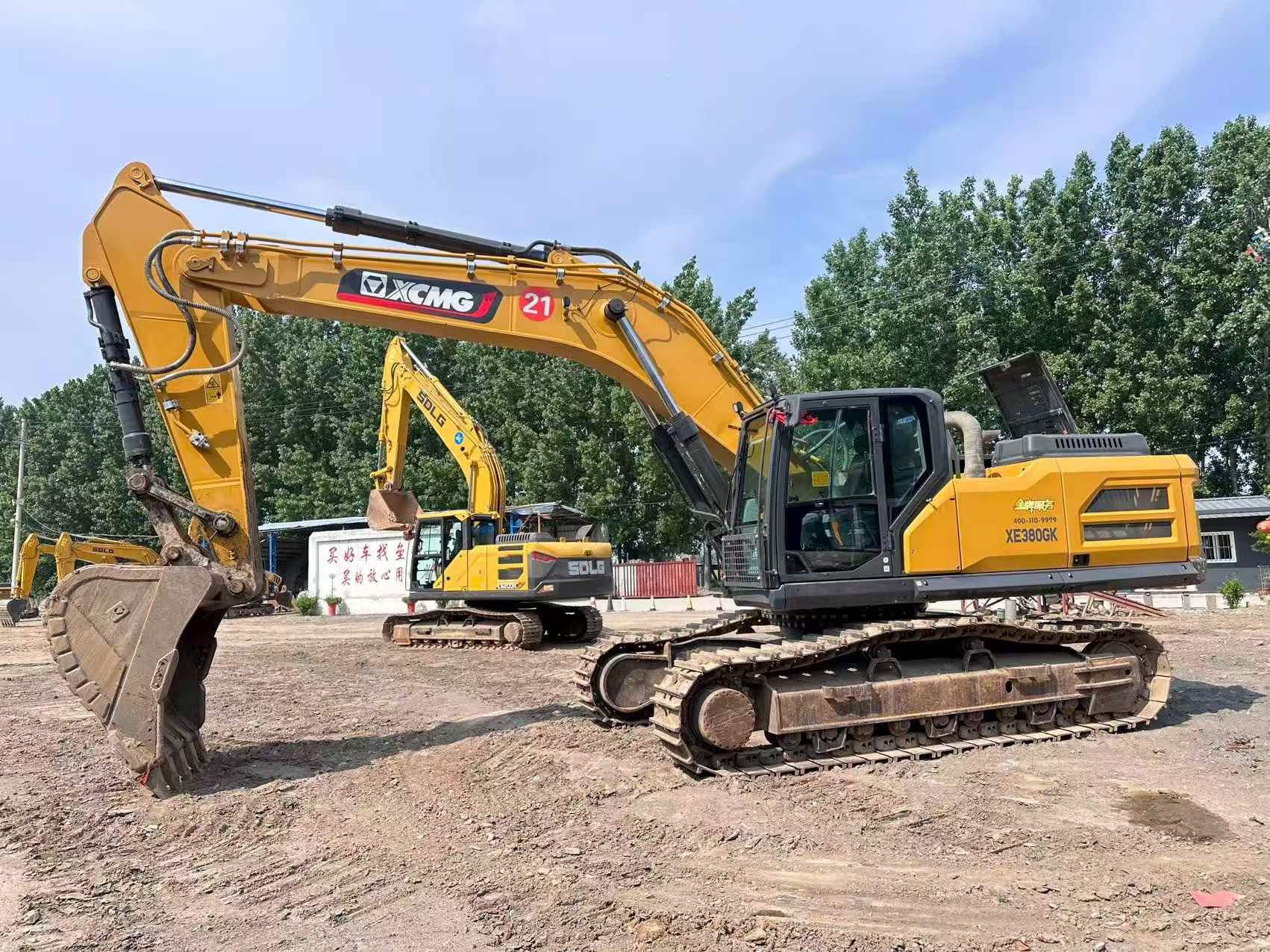 Buy XCMG XE380K Used Excavator / 3