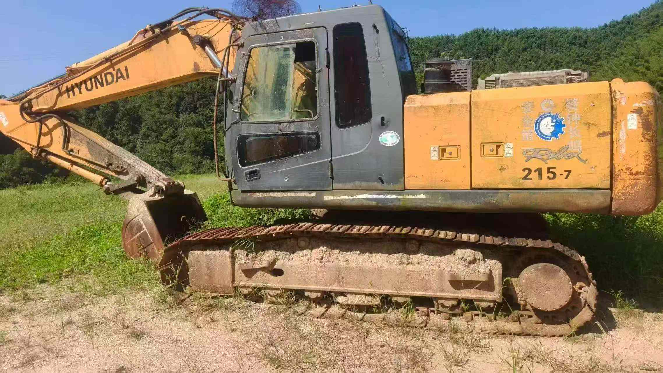 Buy Hyundai R215-7 Used Excavator / 3