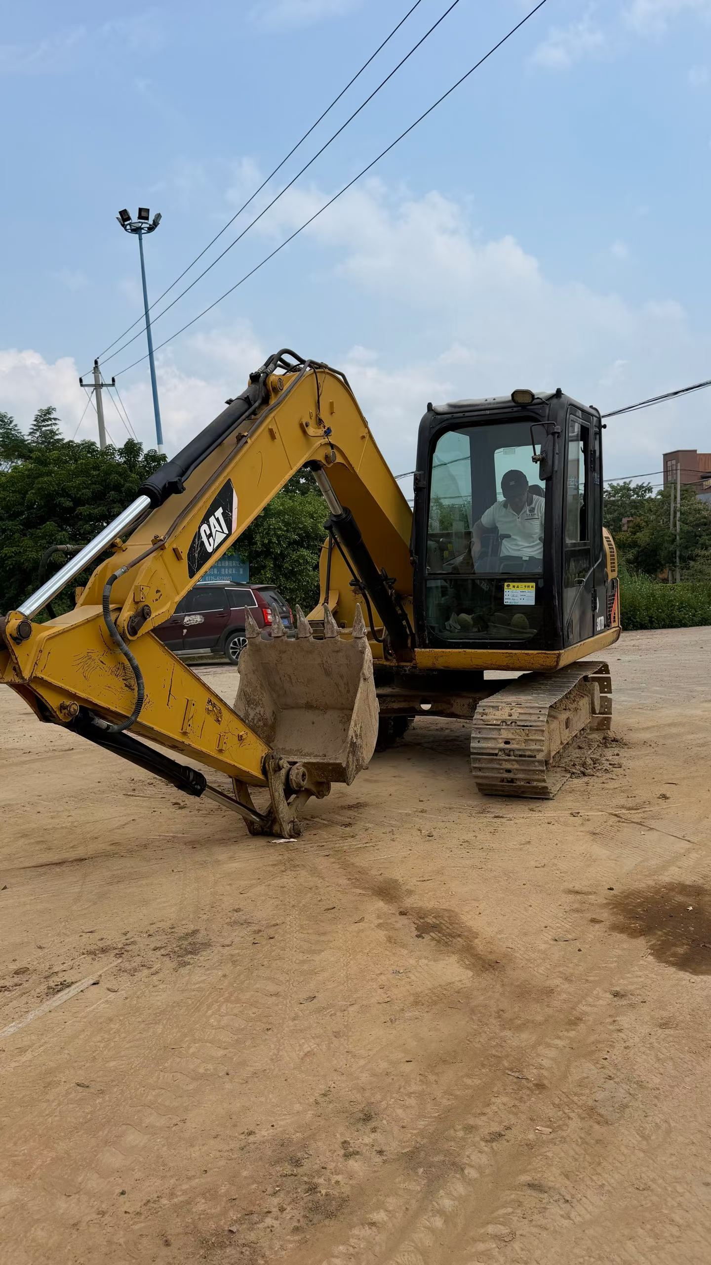 Buy Caterpillar 307B Used Excavator / 3