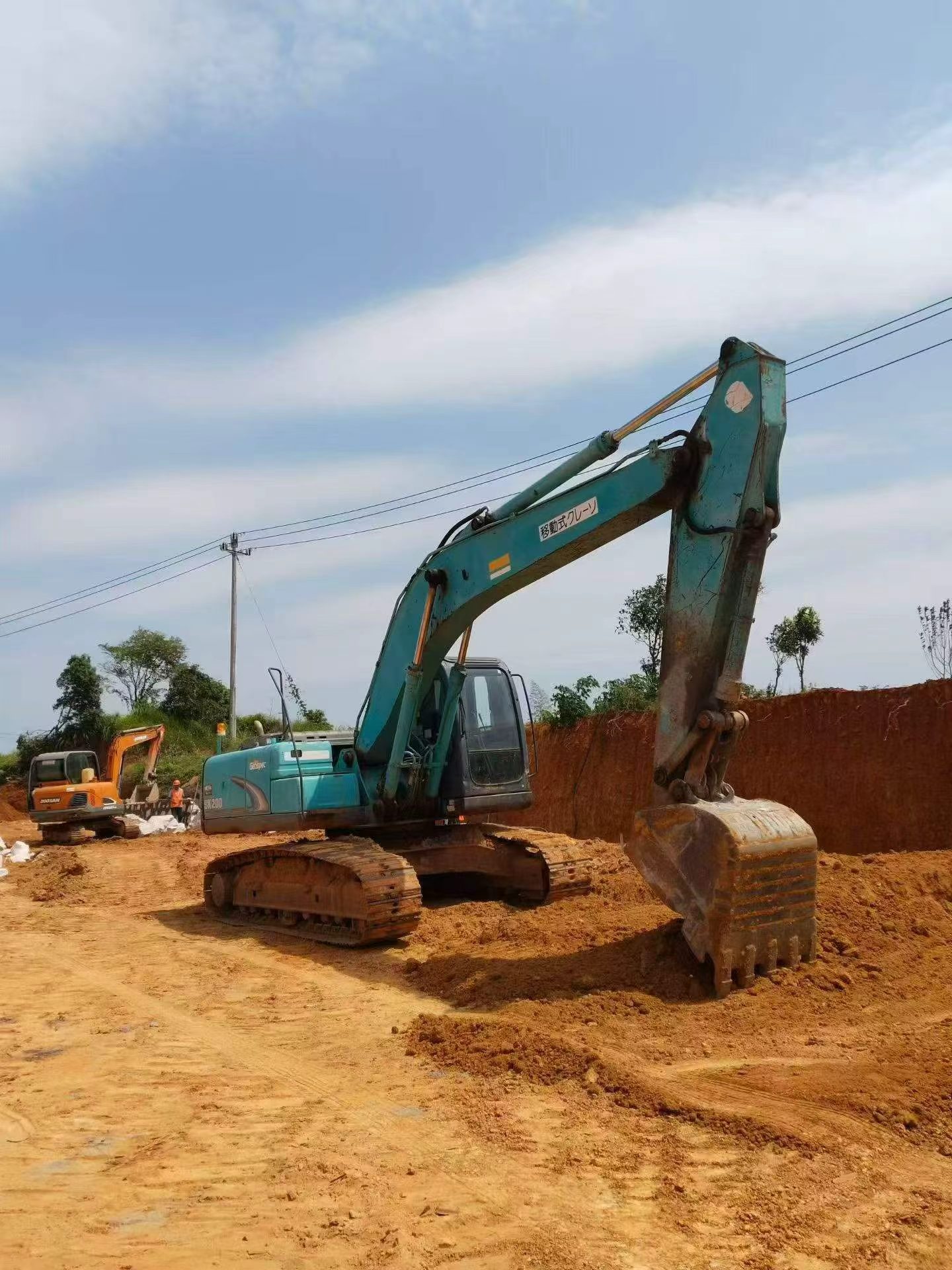 Buy Kobelco SK200-2 Used Excavator / 3