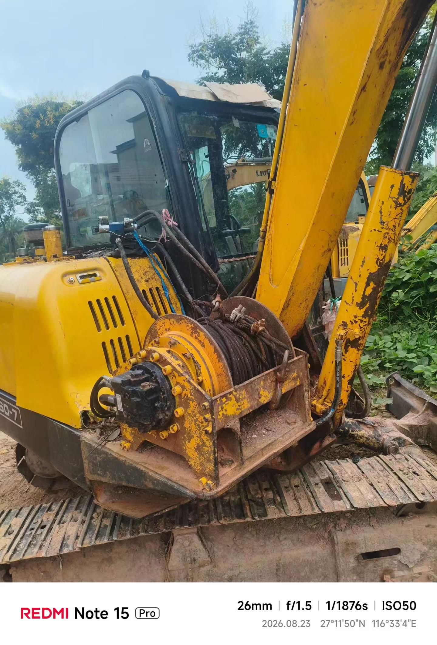 Buy Hyundai HX60 Used Excavator / 5