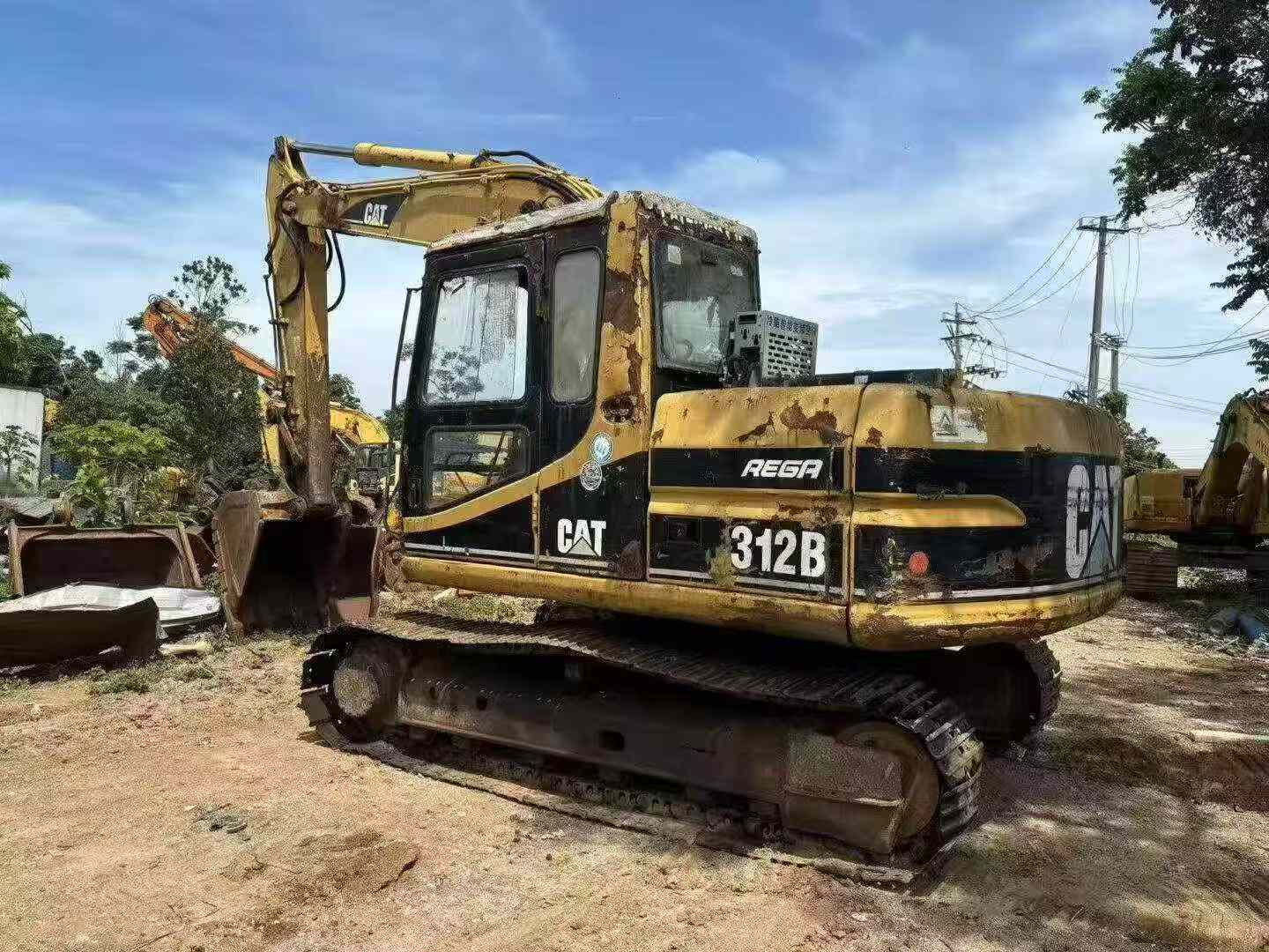 Buy Caterpillar 312B Used Excavator / 4