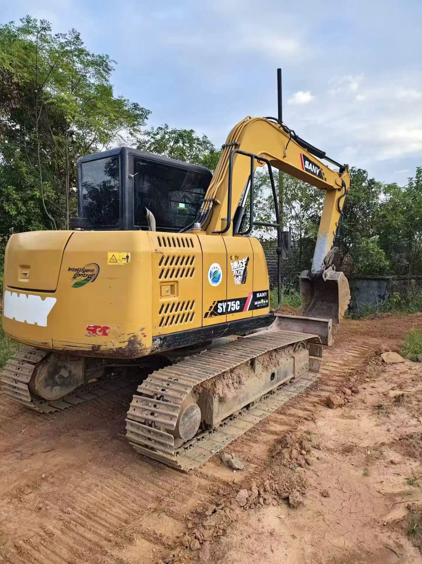 Buy Sany SY75 Used Excavator / 3