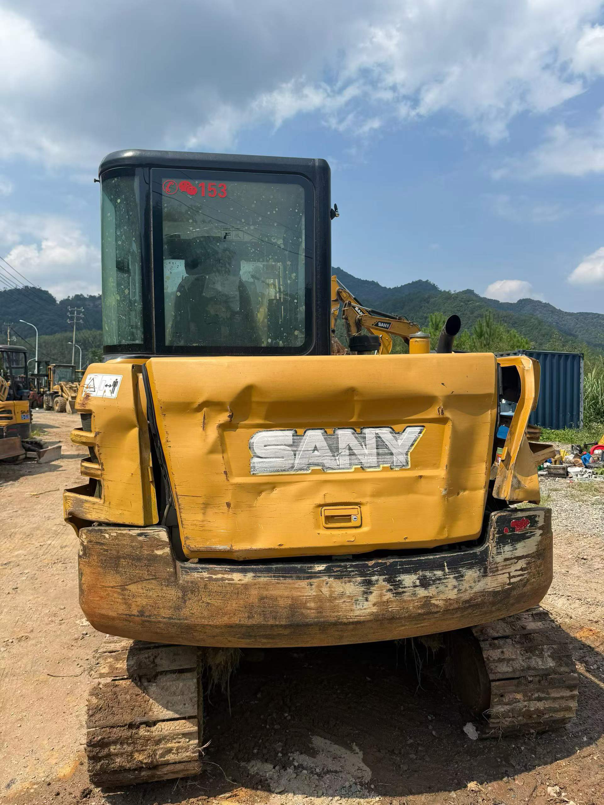Buy Sany SY55 Used Excavator / 2