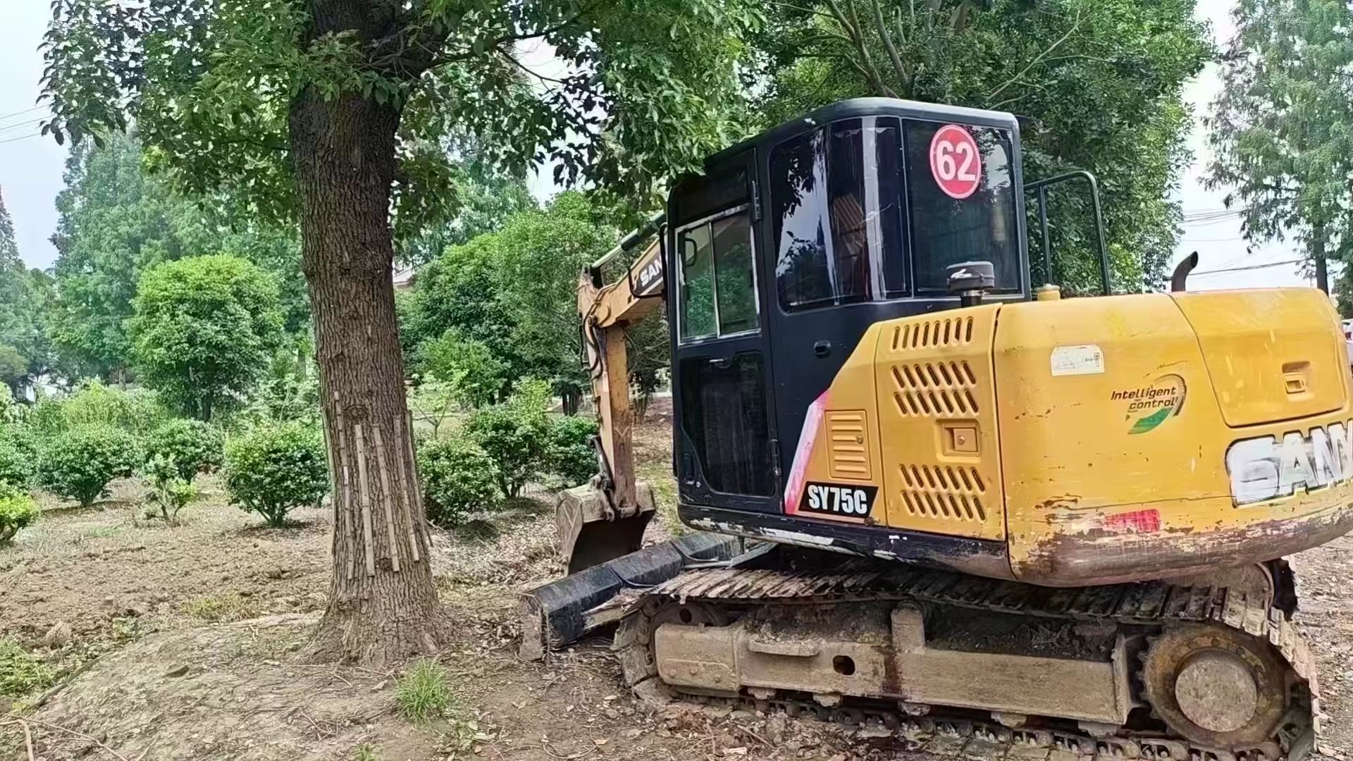Buy Sany SY75 Used Excavator / 8