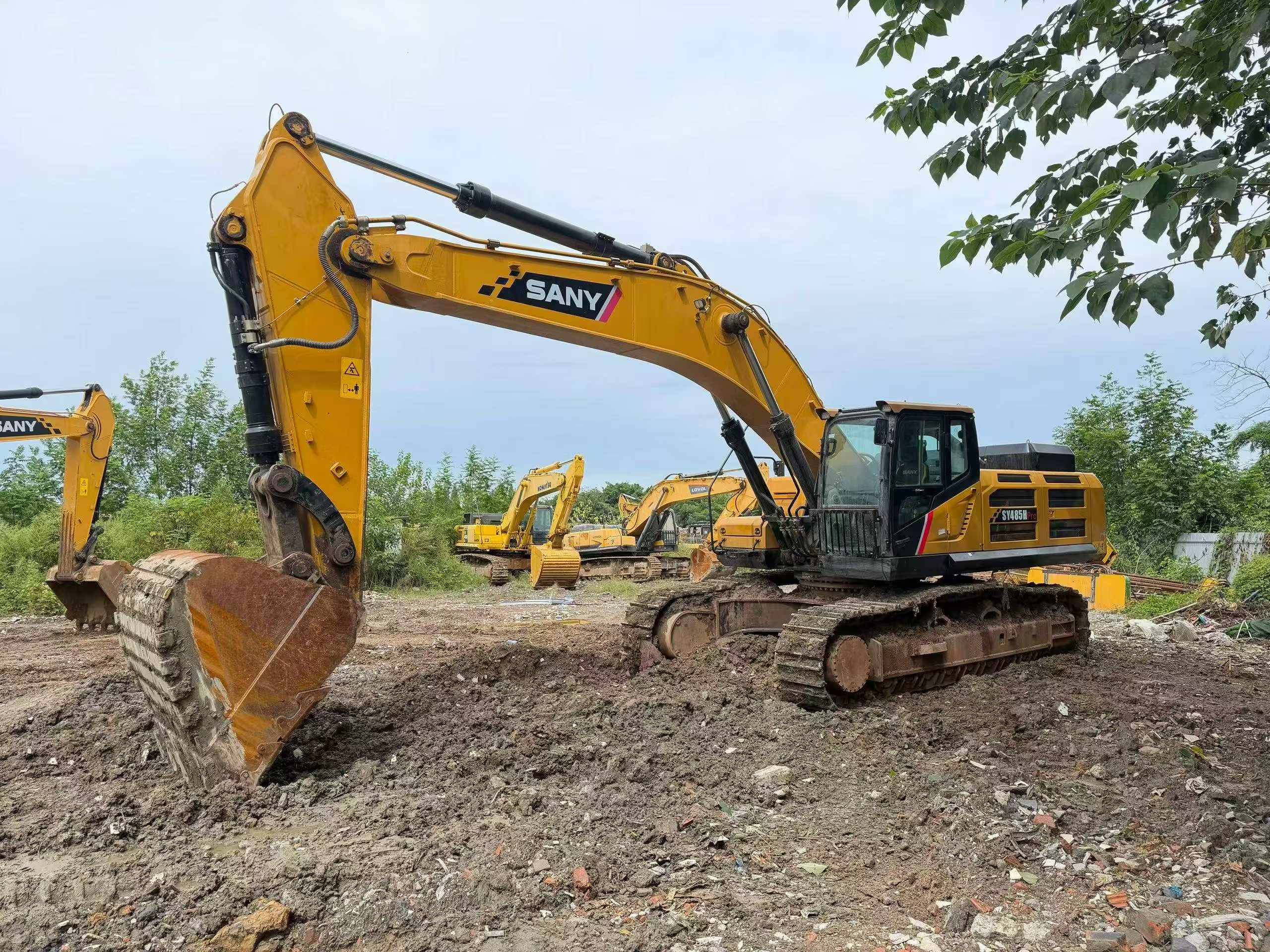 Buy Sany SY485C Used Excavator / 6
