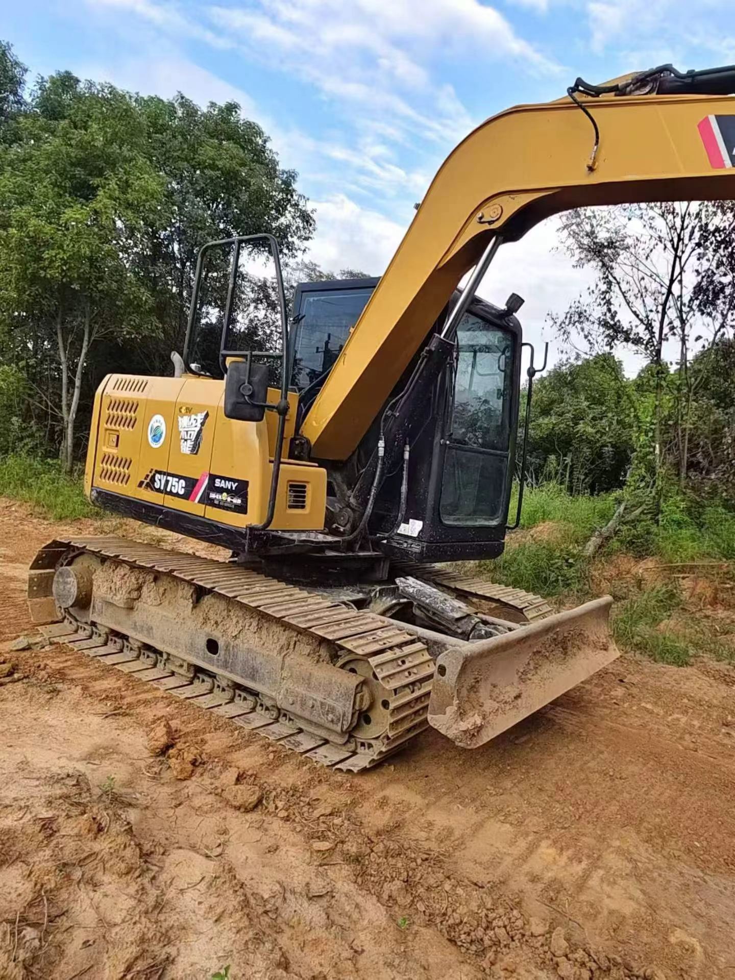 Buy Sany SY75 Used Excavator / 2