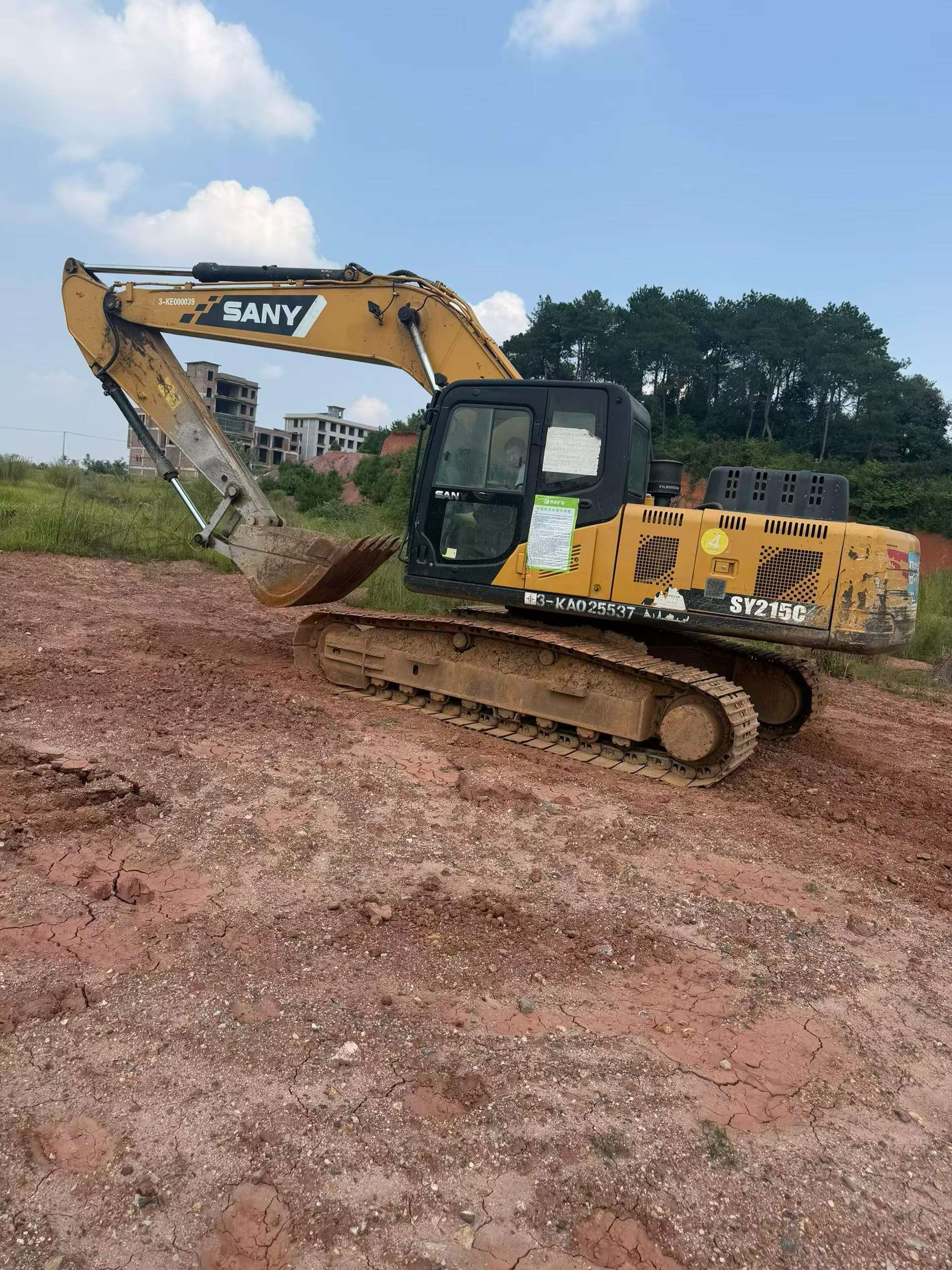 Buy Sany SY215C-8 Used Excavator / 3