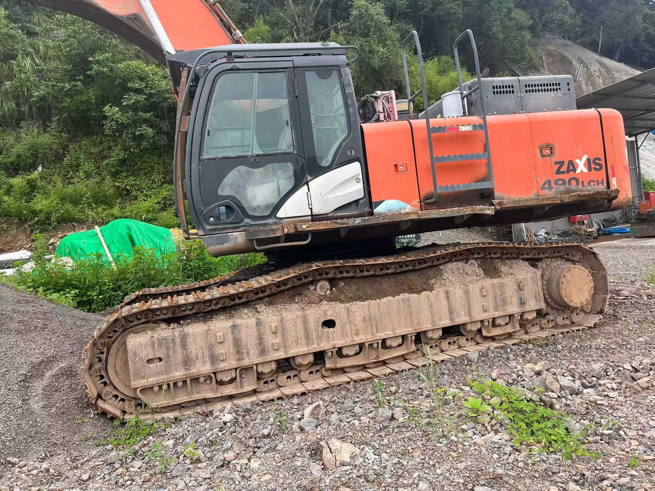 Buy Hitachi ZX490LCH-5A Used Excavator / 3
