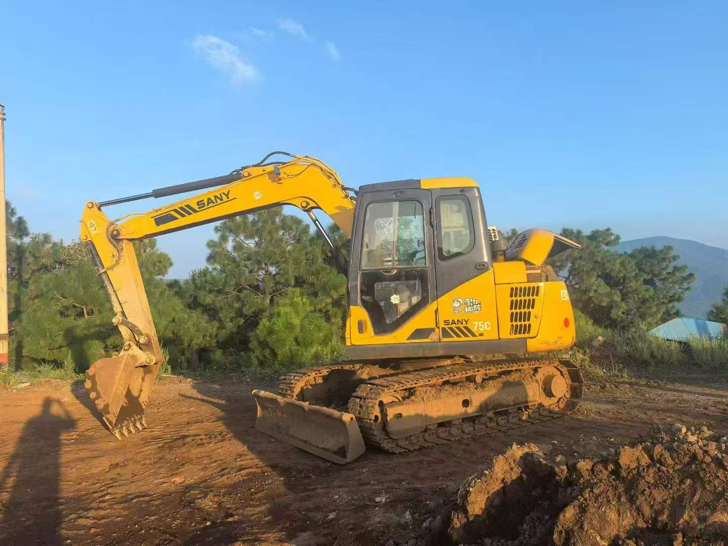 Buy Sany SY75 Used Excavator / 2
