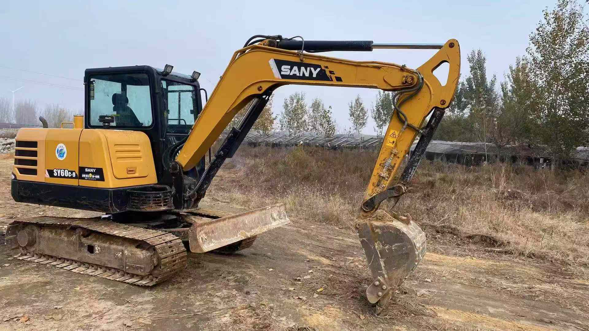 Buy Sany SY55 Used Excavator / 8