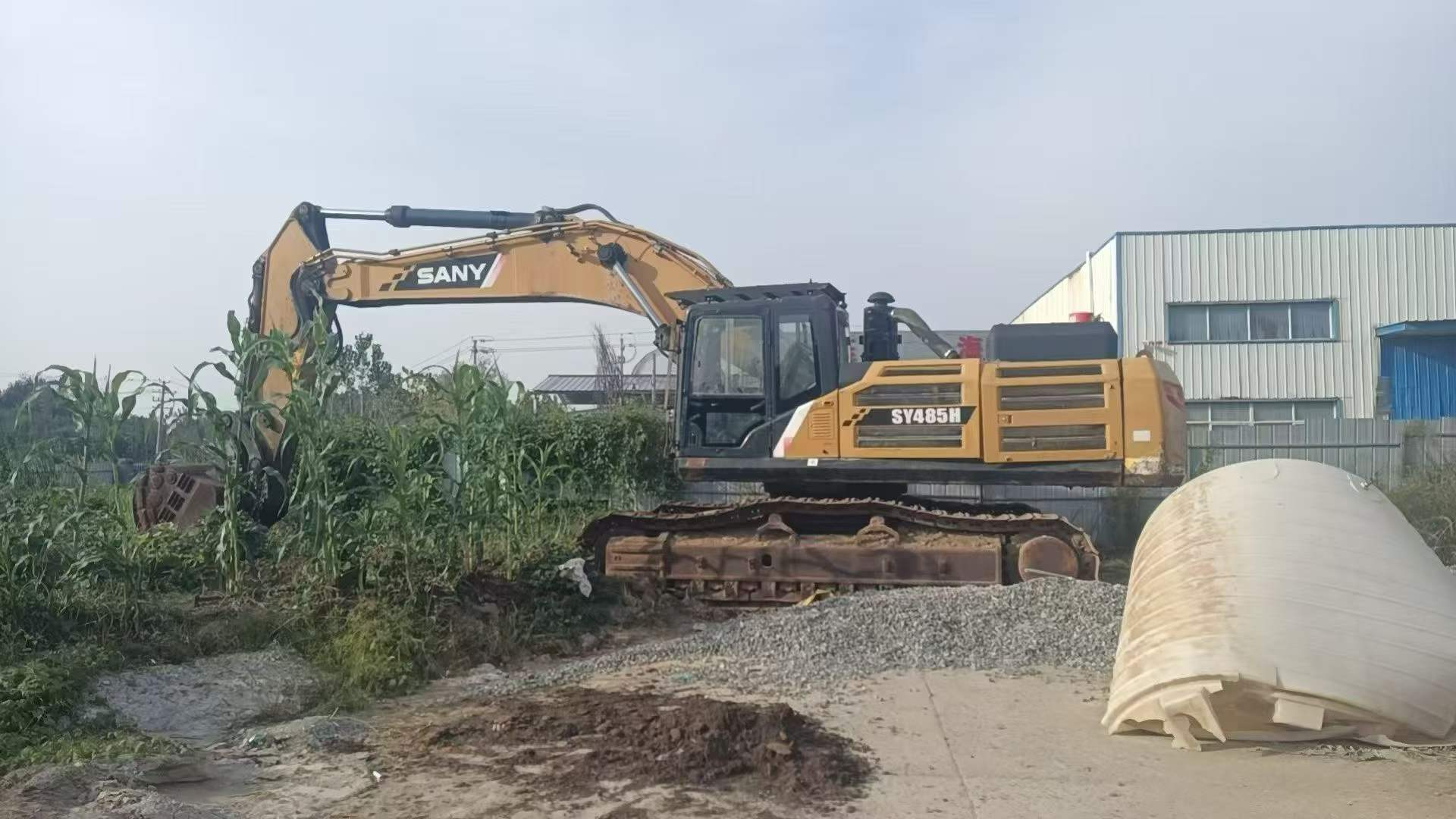 Buy Sany SY485C Used Excavator / 9
