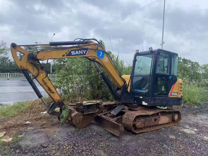 Buy Sany SY55 Used Excavator / 1