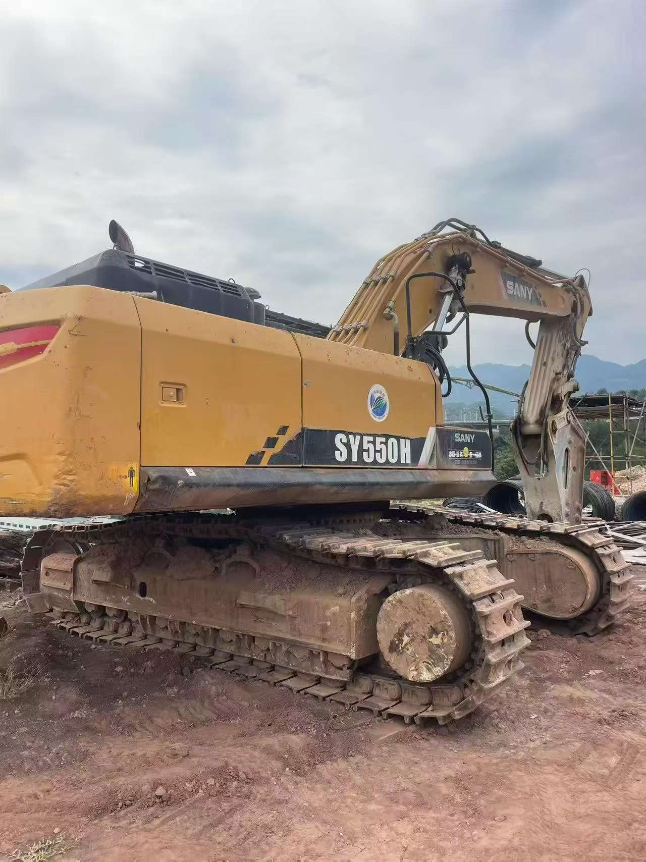 Buy Sany SY550H Used Excavator / 4