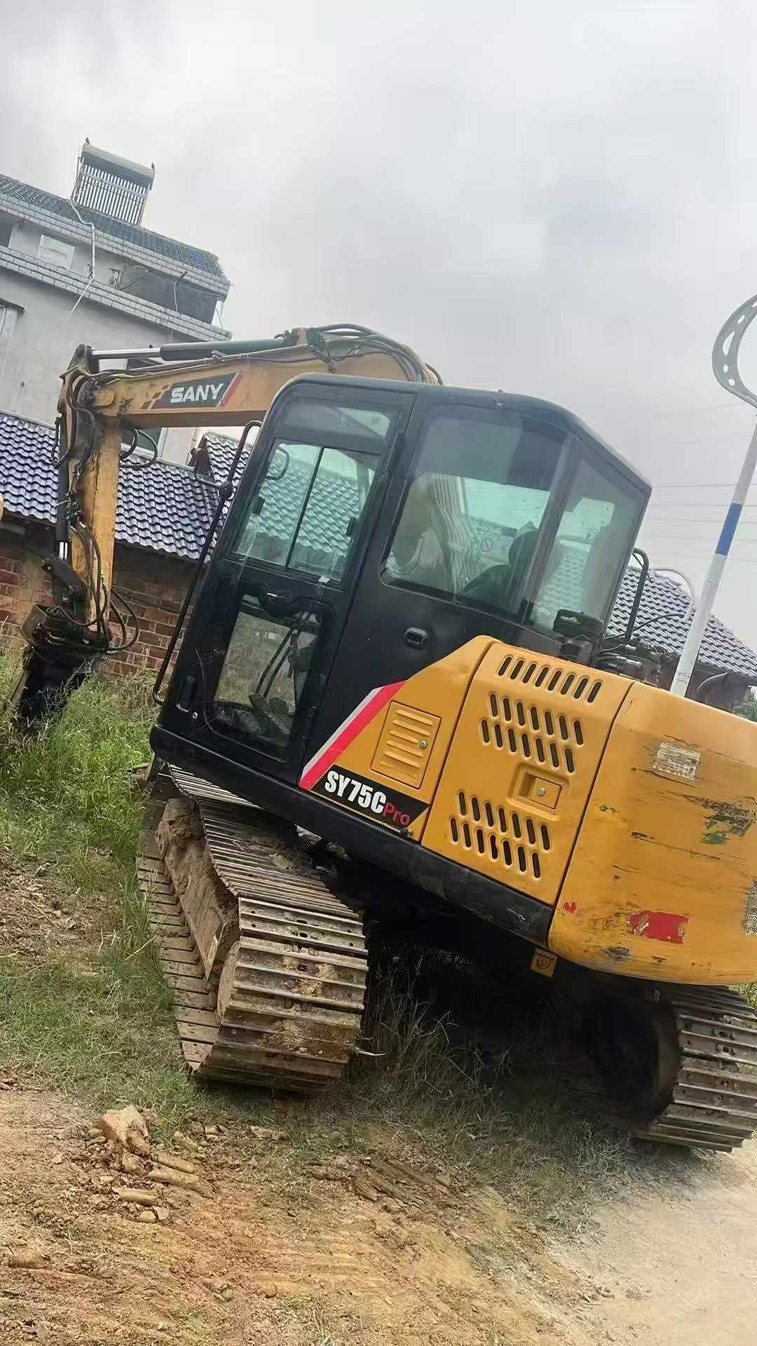 Buy Sany SY75 Used Excavator / 2