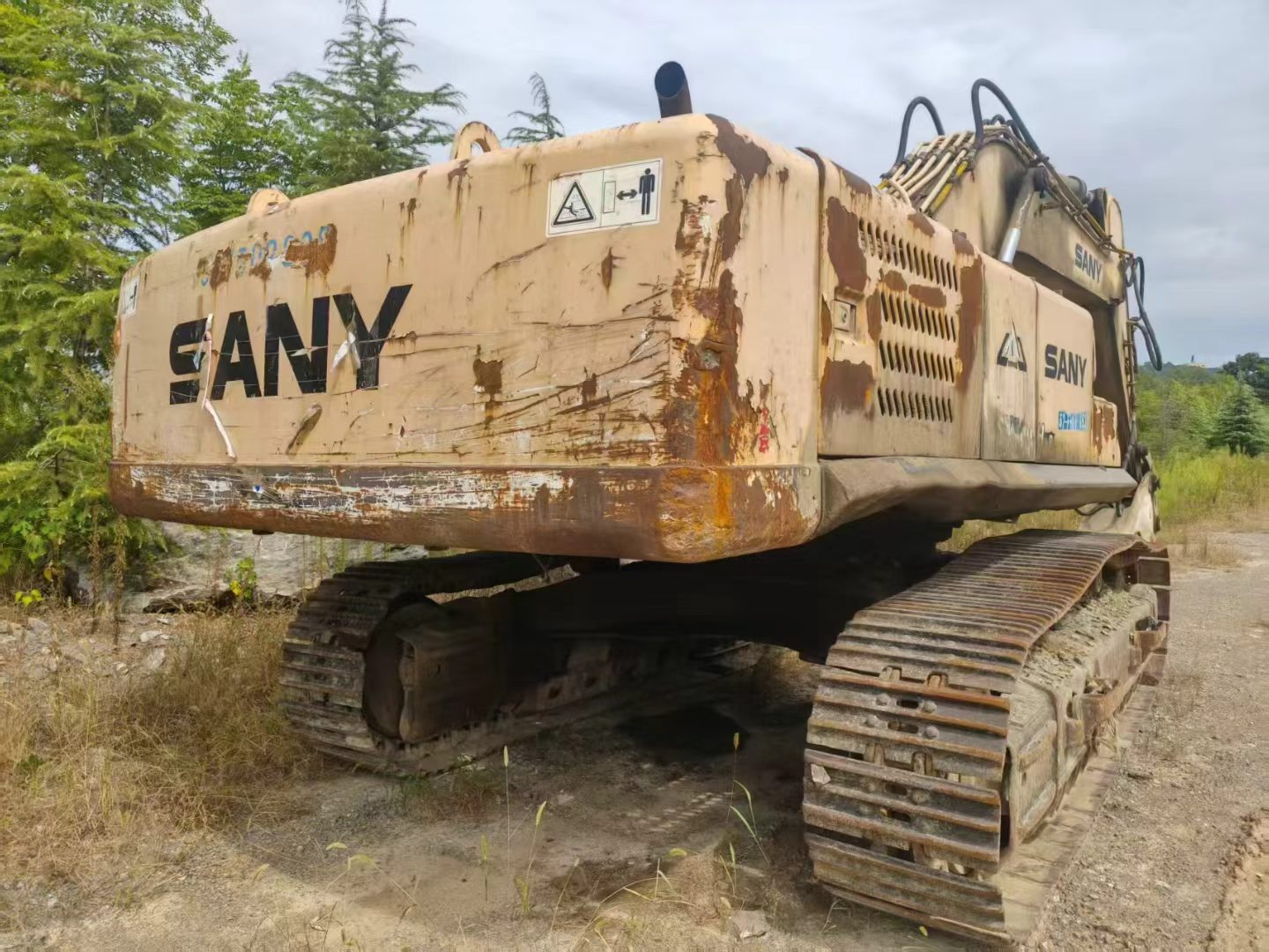 Buy Sany SY465C Used Excavator / 4