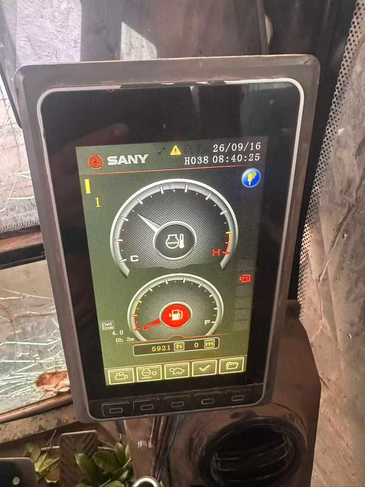 Buy Sany SY485C Used Excavator / 7