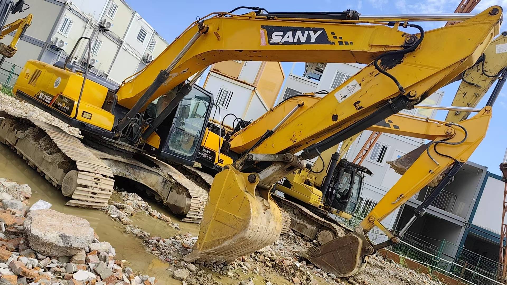 Buy Sany SY155C Used Excavator / 7
