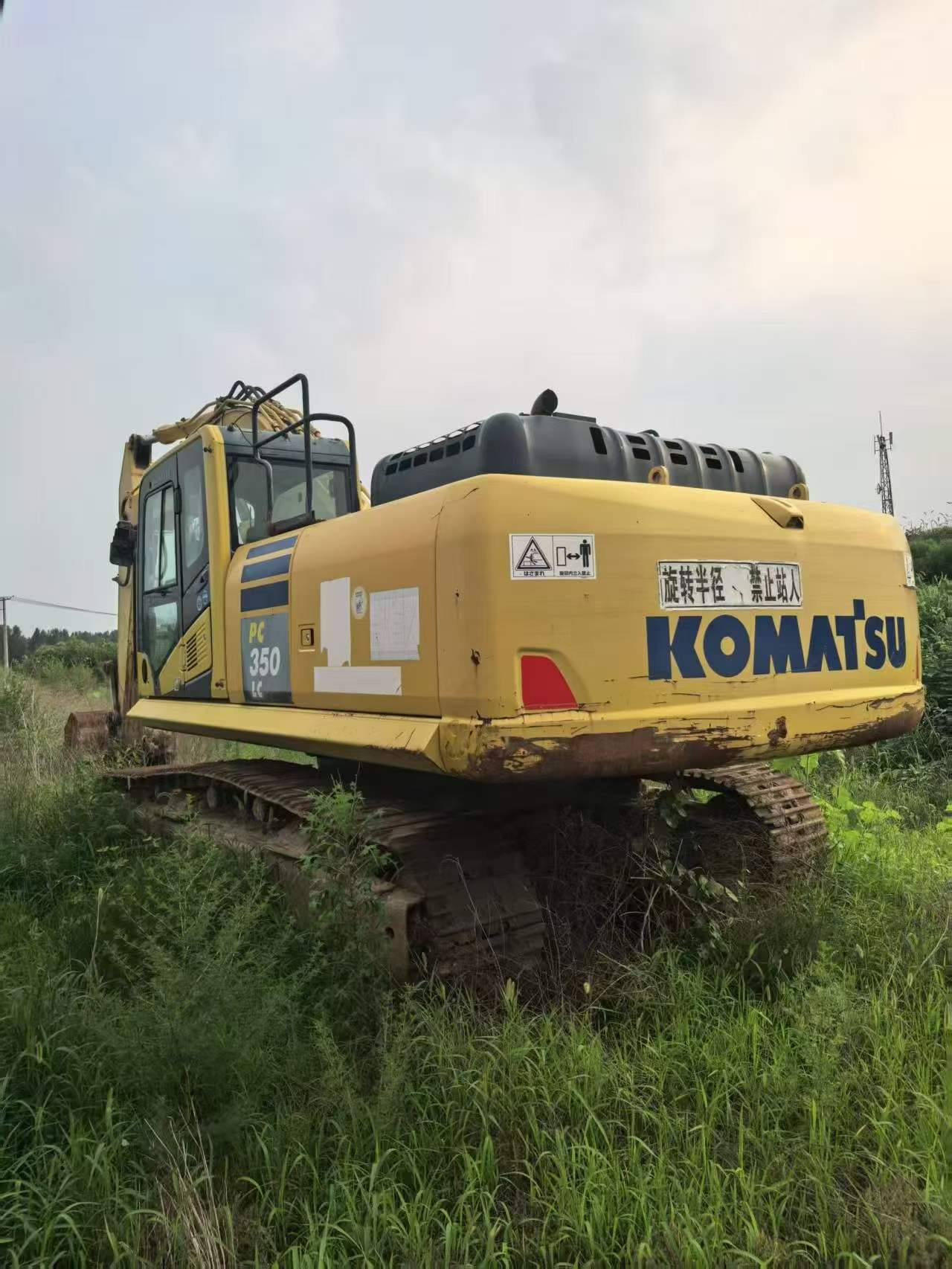 شراء حفارة Komatsu PC350LC-10 مستعملة / 2