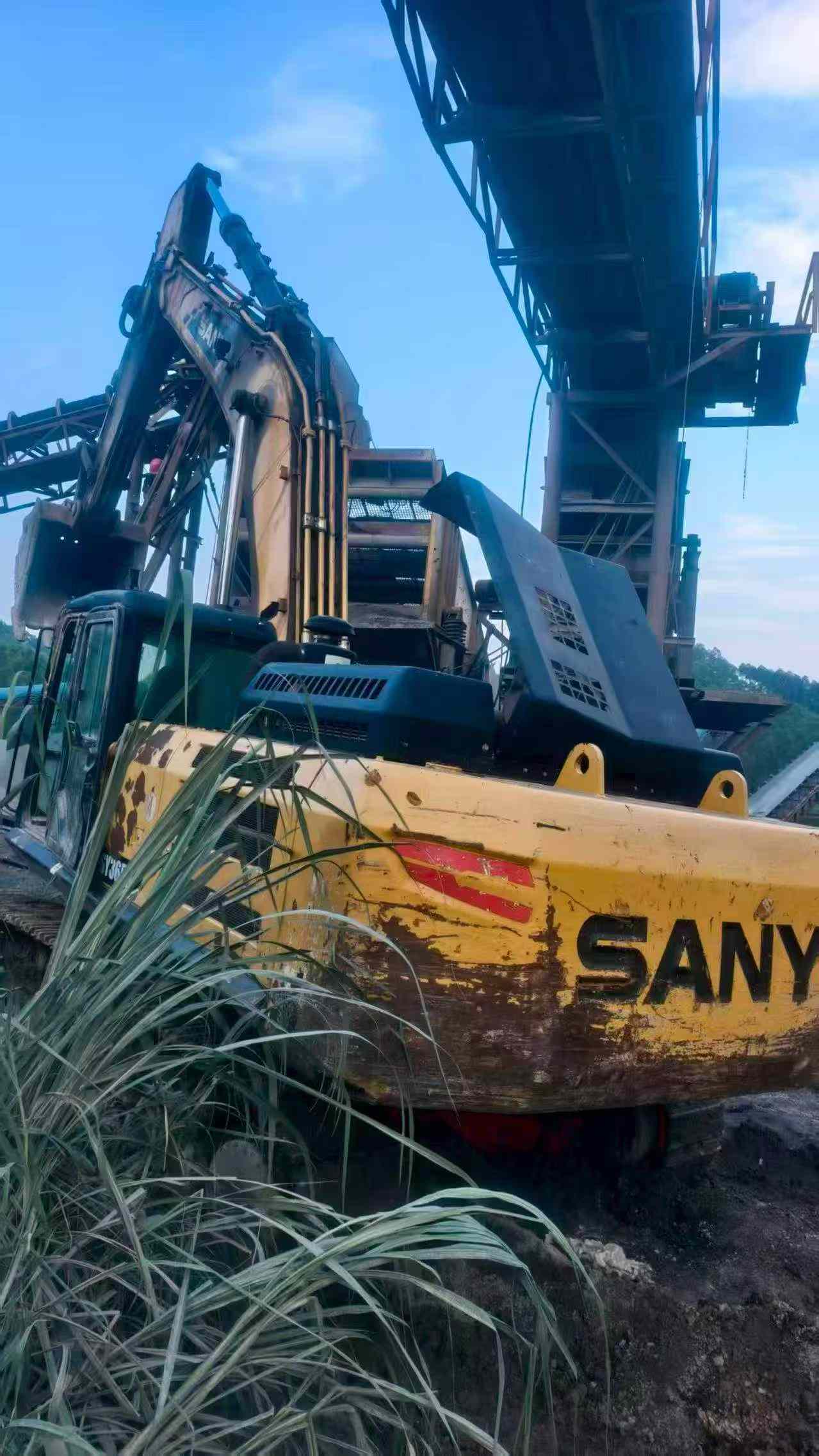Buy Sany SY365C Used Excavator / 4