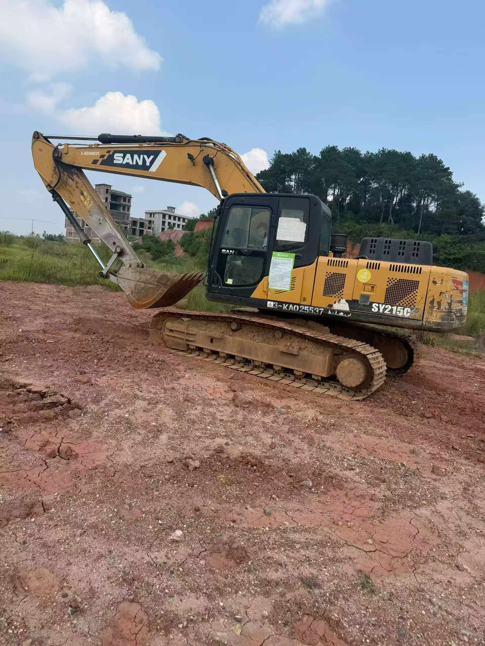 Buy Sany SY215C-8 Used Excavator / 3