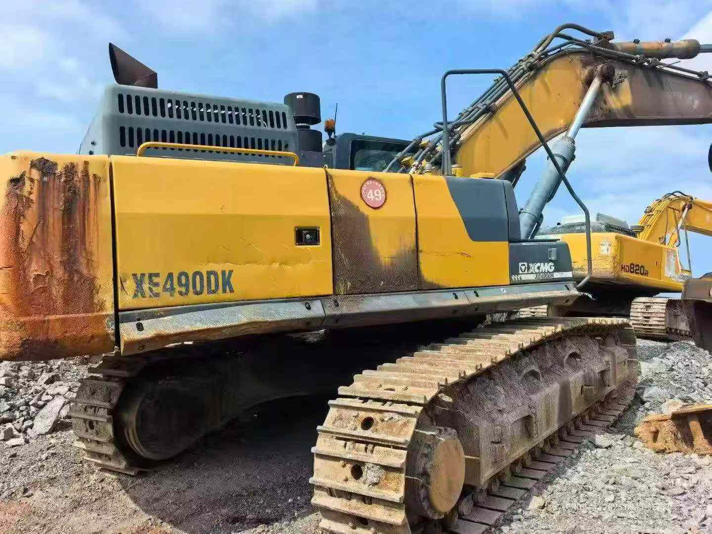 Buy XCMG XE490D Used Excavator / 4