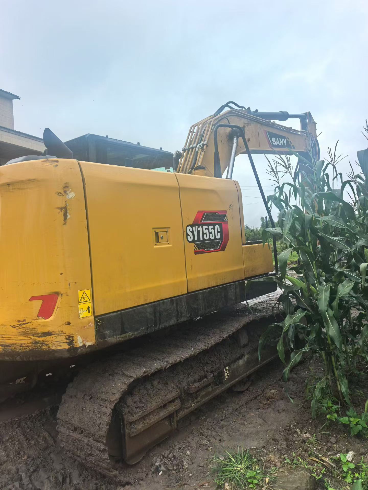 Buy Sany SY135 Used Excavator / 3